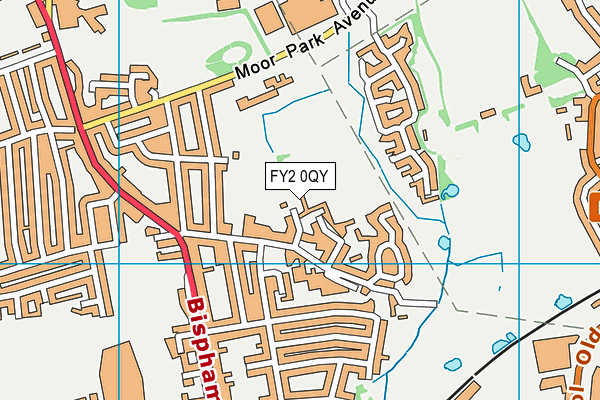 FY2 0QY map - OS VectorMap District (Ordnance Survey) FY2 0QY map - OS VectorMap District (Ordnance Survey)