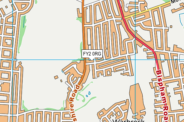FY2 0RG map - OS VectorMap District (Ordnance Survey) FY2 0RG map - OS VectorMap District (Ordnance Survey)