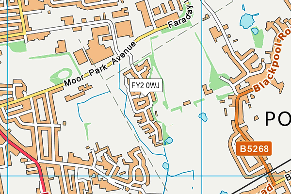 FY2 0WJ map - OS VectorMap District (Ordnance Survey) FY2 0WJ map - OS VectorMap District (Ordnance Survey)