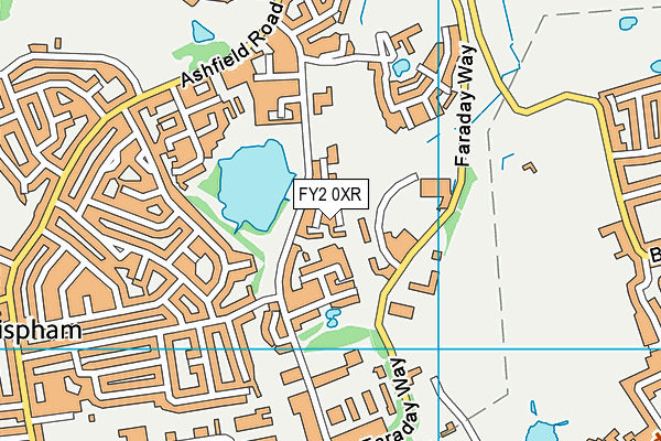 FY2 0XR map - OS VectorMap District (Ordnance Survey) FY2 0XR map - OS VectorMap District (Ordnance Survey)