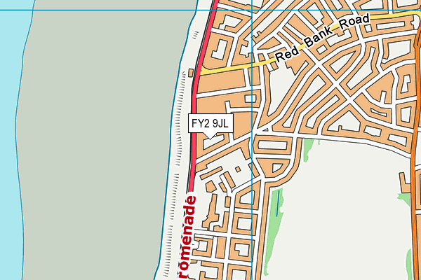 FY2 9JL map - OS VectorMap District (Ordnance Survey) FY2 9JL map - OS VectorMap District (Ordnance Survey)