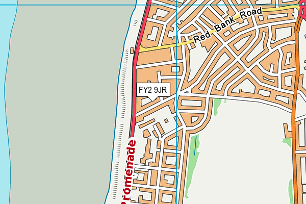 FY2 9JR map - OS VectorMap District (Ordnance Survey) FY2 9JR map - OS VectorMap District (Ordnance Survey)
