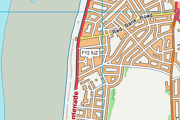 FY2 9JZ map - OS VectorMap District (Ordnance Survey) FY2 9JZ map - OS VectorMap District (Ordnance Survey)