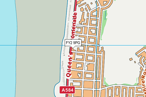 FY2 9PG map - OS VectorMap District (Ordnance Survey) FY2 9PG map - OS VectorMap District (Ordnance Survey)