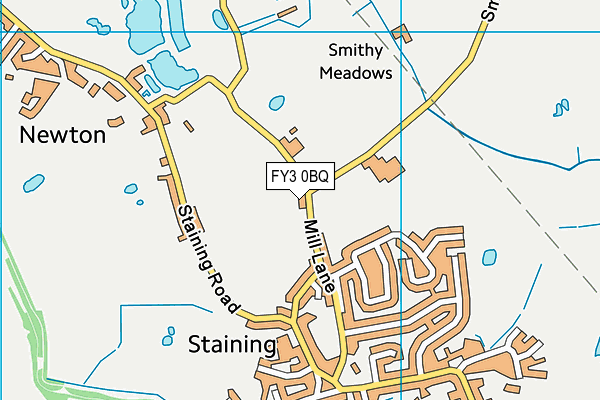 FY3 0BQ map - OS VectorMap District (Ordnance Survey) FY3 0BQ map - OS VectorMap District (Ordnance Survey)