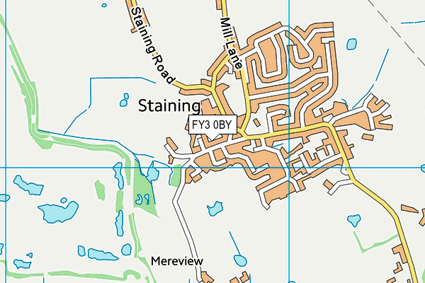 FY3 0BY map - OS VectorMap District (Ordnance Survey) FY3 0BY map - OS VectorMap District (Ordnance Survey)
