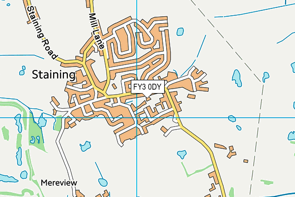 FY3 0DY map - OS VectorMap District (Ordnance Survey) FY3 0DY map - OS VectorMap District (Ordnance Survey)