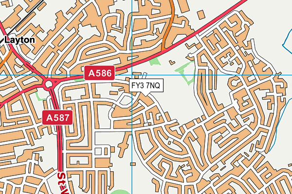 FY3 7NQ map - OS VectorMap District (Ordnance Survey) FY3 7NQ map - OS VectorMap District (Ordnance Survey)