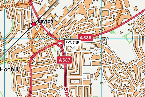 FY3 7NR map - OS VectorMap District (Ordnance Survey) FY3 7NR map - OS VectorMap District (Ordnance Survey)