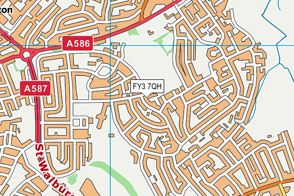 FY3 7QH map - OS VectorMap District (Ordnance Survey) FY3 7QH map - OS VectorMap District (Ordnance Survey)