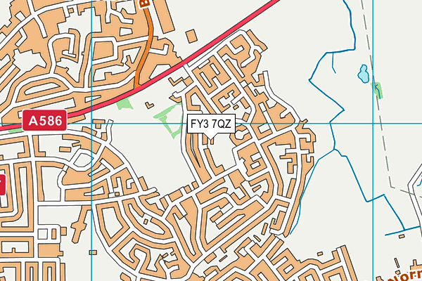 FY3 7QZ map - OS VectorMap District (Ordnance Survey) FY3 7QZ map - OS VectorMap District (Ordnance Survey)