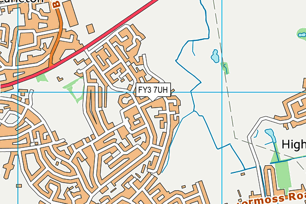 FY3 7UH map - OS VectorMap District (Ordnance Survey) FY3 7UH map - OS VectorMap District (Ordnance Survey)