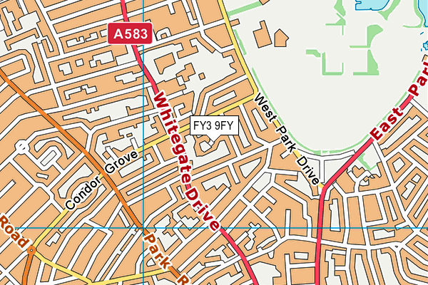 FY3 9FY map - OS VectorMap District (Ordnance Survey) FY3 9FY map - OS VectorMap District (Ordnance Survey)