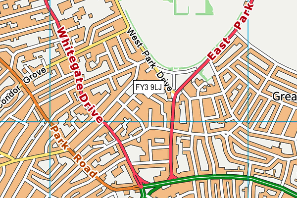 FY3 9LJ map - OS VectorMap District (Ordnance Survey) FY3 9LJ map - OS VectorMap District (Ordnance Survey)