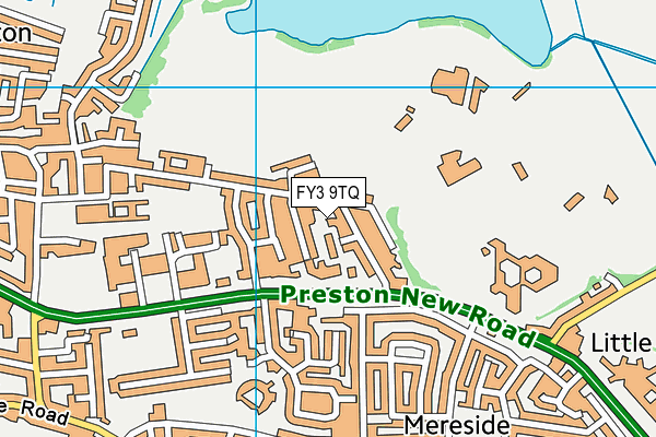 FY3 9TQ map - OS VectorMap District (Ordnance Survey) FY3 9TQ map - OS VectorMap District (Ordnance Survey)