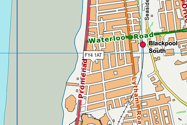 FY4 1AT map - OS VectorMap District (Ordnance Survey) FY4 1AT map - OS VectorMap District (Ordnance Survey)