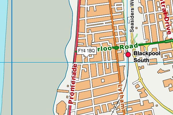FY4 1BQ map - OS VectorMap District (Ordnance Survey) FY4 1BQ map - OS VectorMap District (Ordnance Survey)
