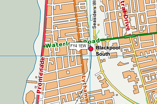 FY4 1EW map - OS VectorMap District (Ordnance Survey) FY4 1EW map - OS VectorMap District (Ordnance Survey)