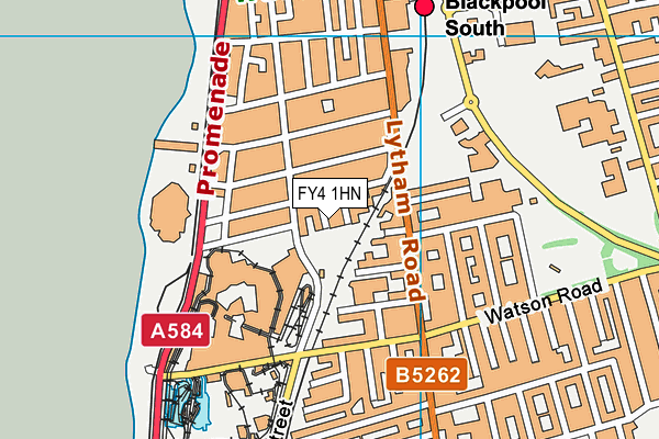 FY4 1HN map - OS VectorMap District (Ordnance Survey) FY4 1HN map - OS VectorMap District (Ordnance Survey)