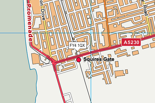FY4 1QX map - OS VectorMap District (Ordnance Survey) FY4 1QX map - OS VectorMap District (Ordnance Survey)