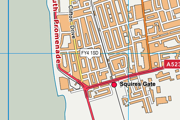 FY4 1SD map - OS VectorMap District (Ordnance Survey) FY4 1SD map - OS VectorMap District (Ordnance Survey)