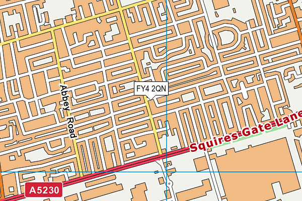 FY4 2QN map - OS VectorMap District (Ordnance Survey) FY4 2QN map - OS VectorMap District (Ordnance Survey)