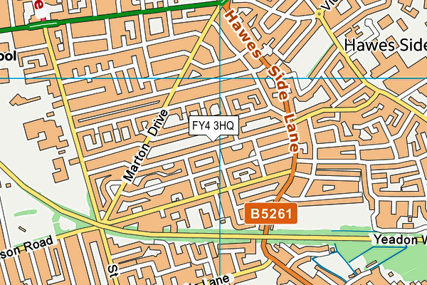 FY4 3HQ map - OS VectorMap District (Ordnance Survey) FY4 3HQ map - OS VectorMap District (Ordnance Survey)