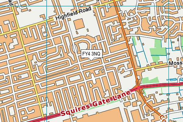 FY4 3NQ map - OS VectorMap District (Ordnance Survey) FY4 3NQ map - OS VectorMap District (Ordnance Survey)