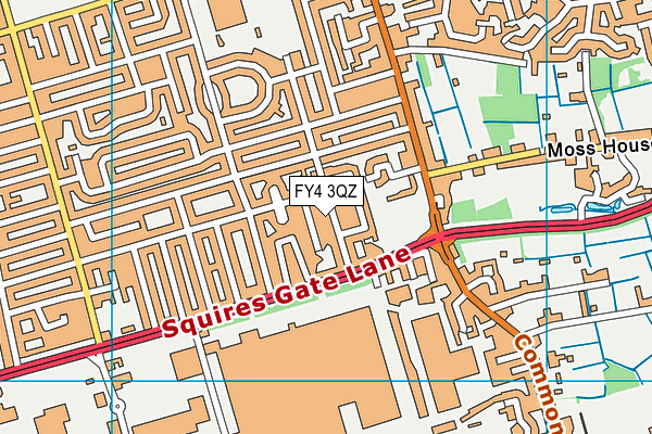 FY4 3QZ map - OS VectorMap District (Ordnance Survey) FY4 3QZ map - OS VectorMap District (Ordnance Survey)