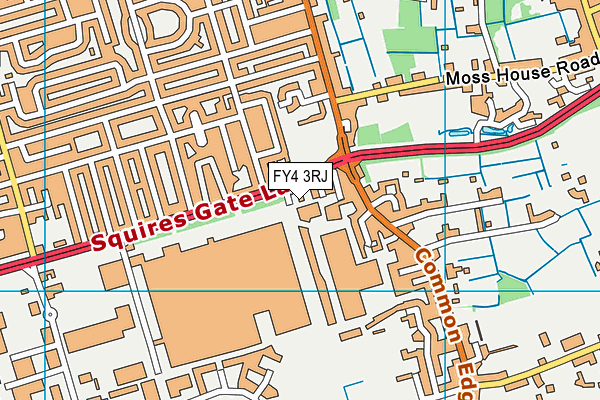 FY4 3RJ map - OS VectorMap District (Ordnance Survey) FY4 3RJ map - OS VectorMap District (Ordnance Survey)