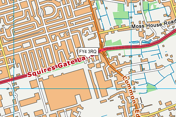 FY4 3RQ map - OS VectorMap District (Ordnance Survey) FY4 3RQ map - OS VectorMap District (Ordnance Survey)