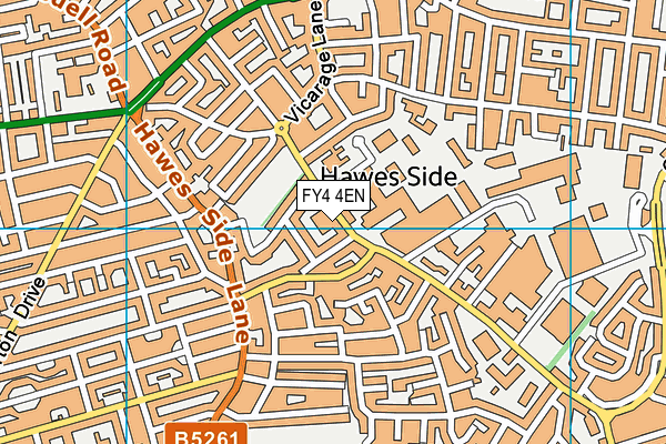 FY4 4EN map - OS VectorMap District (Ordnance Survey) FY4 4EN map - OS VectorMap District (Ordnance Survey)
