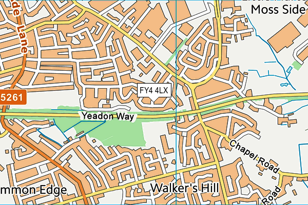 FY4 4LX map - OS VectorMap District (Ordnance Survey) FY4 4LX map - OS VectorMap District (Ordnance Survey)