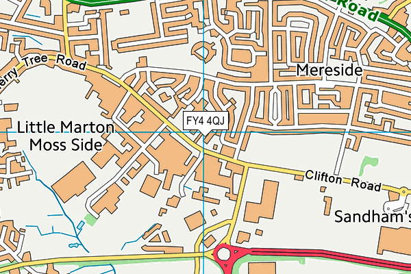 FY4 4QJ map - OS VectorMap District (Ordnance Survey) FY4 4QJ map - OS VectorMap District (Ordnance Survey)