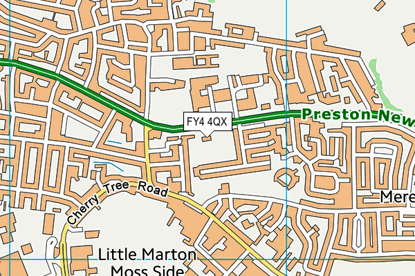 FY4 4QX map - OS VectorMap District (Ordnance Survey) FY4 4QX map - OS VectorMap District (Ordnance Survey)