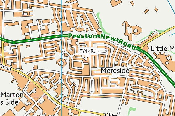 FY4 4RJ map - OS VectorMap District (Ordnance Survey) FY4 4RJ map - OS VectorMap District (Ordnance Survey)