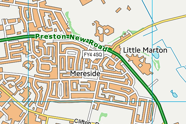 FY4 4SQ map - OS VectorMap District (Ordnance Survey) FY4 4SQ map - OS VectorMap District (Ordnance Survey)
