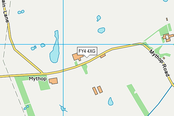 FY4 4XG map - OS VectorMap District (Ordnance Survey) FY4 4XG map - OS VectorMap District (Ordnance Survey)