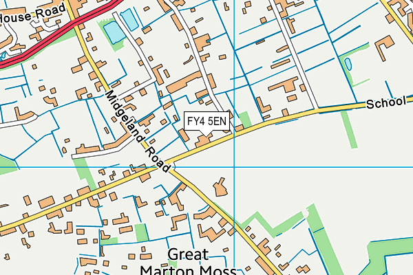FY4 5EN map - OS VectorMap District (Ordnance Survey) FY4 5EN map - OS VectorMap District (Ordnance Survey)
