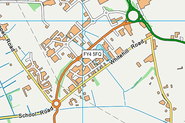 FY4 5FQ map - OS VectorMap District (Ordnance Survey) FY4 5FQ map - OS VectorMap District (Ordnance Survey)