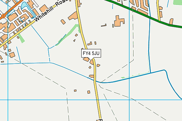 FY4 5JU map - OS VectorMap District (Ordnance Survey) FY4 5JU map - OS VectorMap District (Ordnance Survey)