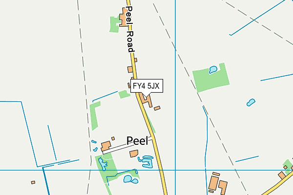 FY4 5JX map - OS VectorMap District (Ordnance Survey) FY4 5JX map - OS VectorMap District (Ordnance Survey)