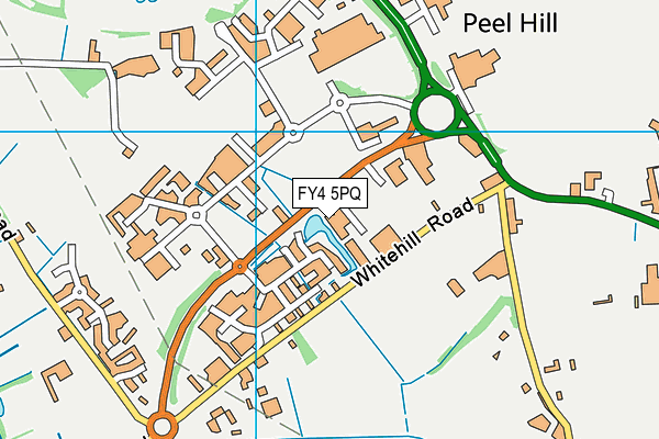 FY4 5PQ map - OS VectorMap District (Ordnance Survey) FY4 5PQ map - OS VectorMap District (Ordnance Survey)