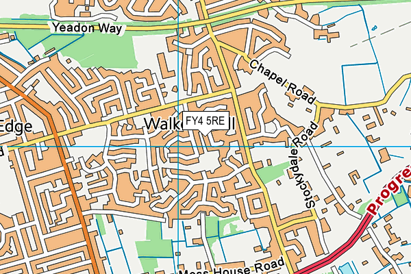 FY4 5RE map - OS VectorMap District (Ordnance Survey) FY4 5RE map - OS VectorMap District (Ordnance Survey)