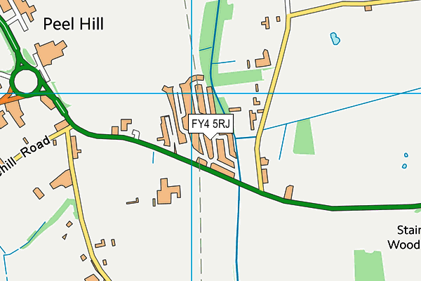 FY4 5RJ map - OS VectorMap District (Ordnance Survey) FY4 5RJ map - OS VectorMap District (Ordnance Survey)