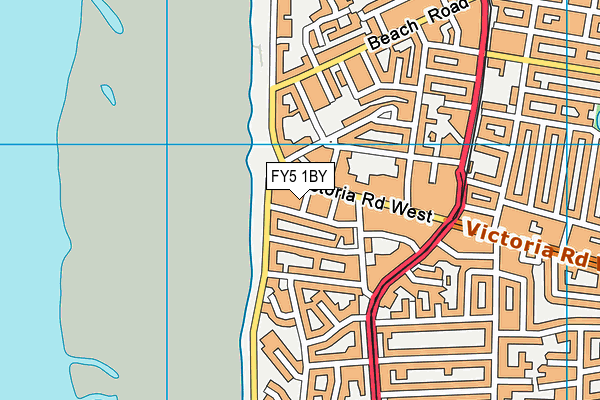 FY5 1BY map - OS VectorMap District (Ordnance Survey) FY5 1BY map - OS VectorMap District (Ordnance Survey)