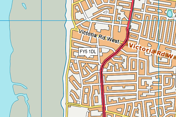 FY5 1DL map - OS VectorMap District (Ordnance Survey) FY5 1DL map - OS VectorMap District (Ordnance Survey)