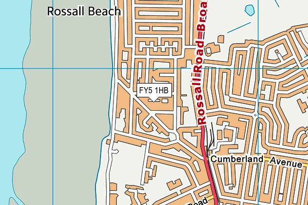 FY5 1HB map - OS VectorMap District (Ordnance Survey) FY5 1HB map - OS VectorMap District (Ordnance Survey)