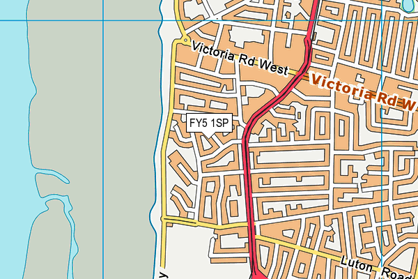 FY5 1SP map - OS VectorMap District (Ordnance Survey) FY5 1SP map - OS VectorMap District (Ordnance Survey)