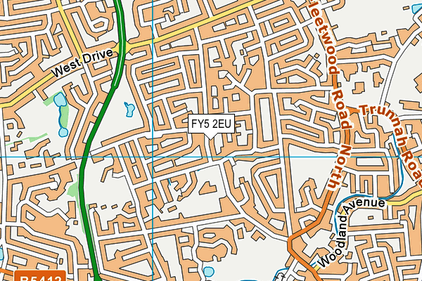 FY5 2EU map - OS VectorMap District (Ordnance Survey) FY5 2EU map - OS VectorMap District (Ordnance Survey)